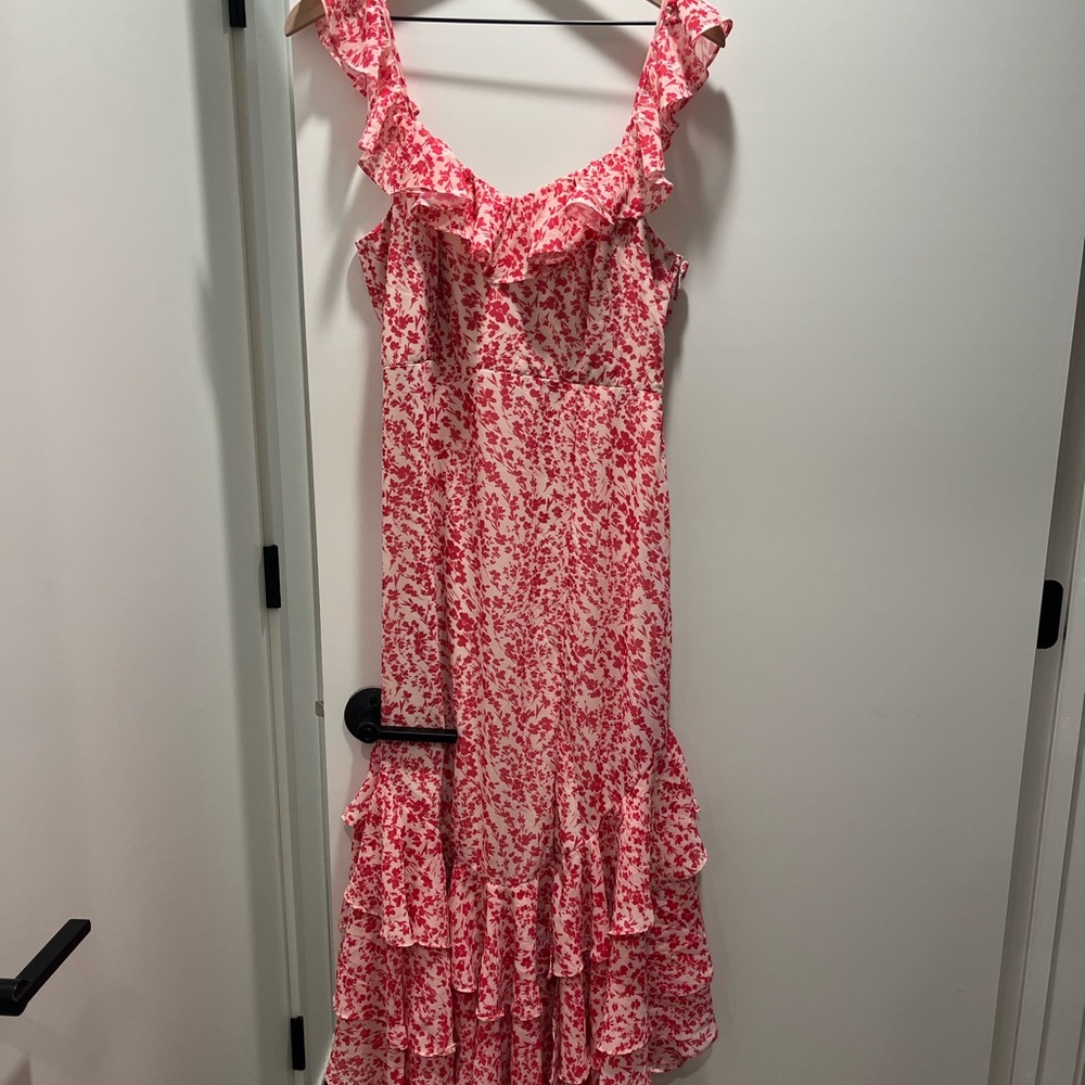 Birdy Grey Pink Floral Dress